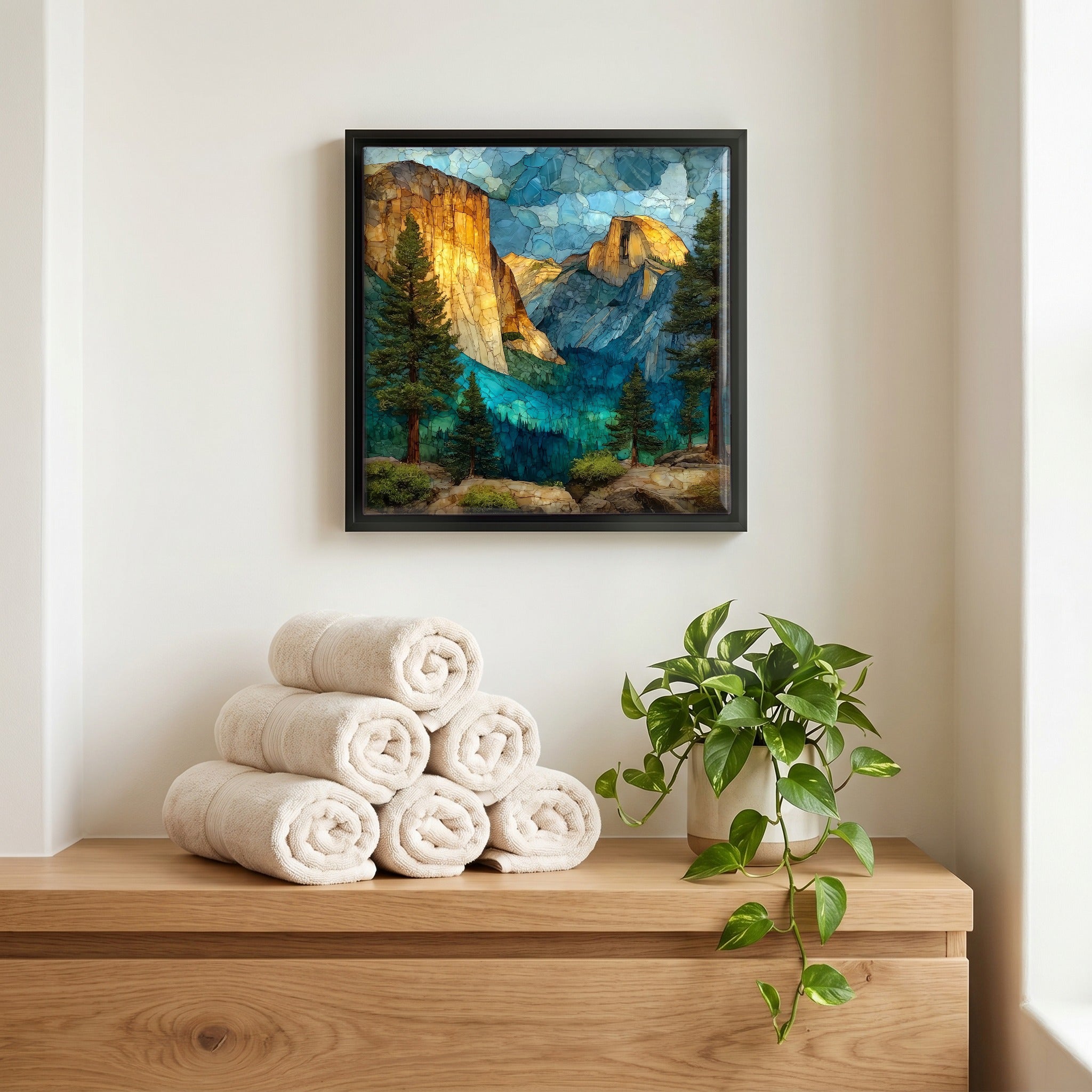 A quiet corner of the bath.