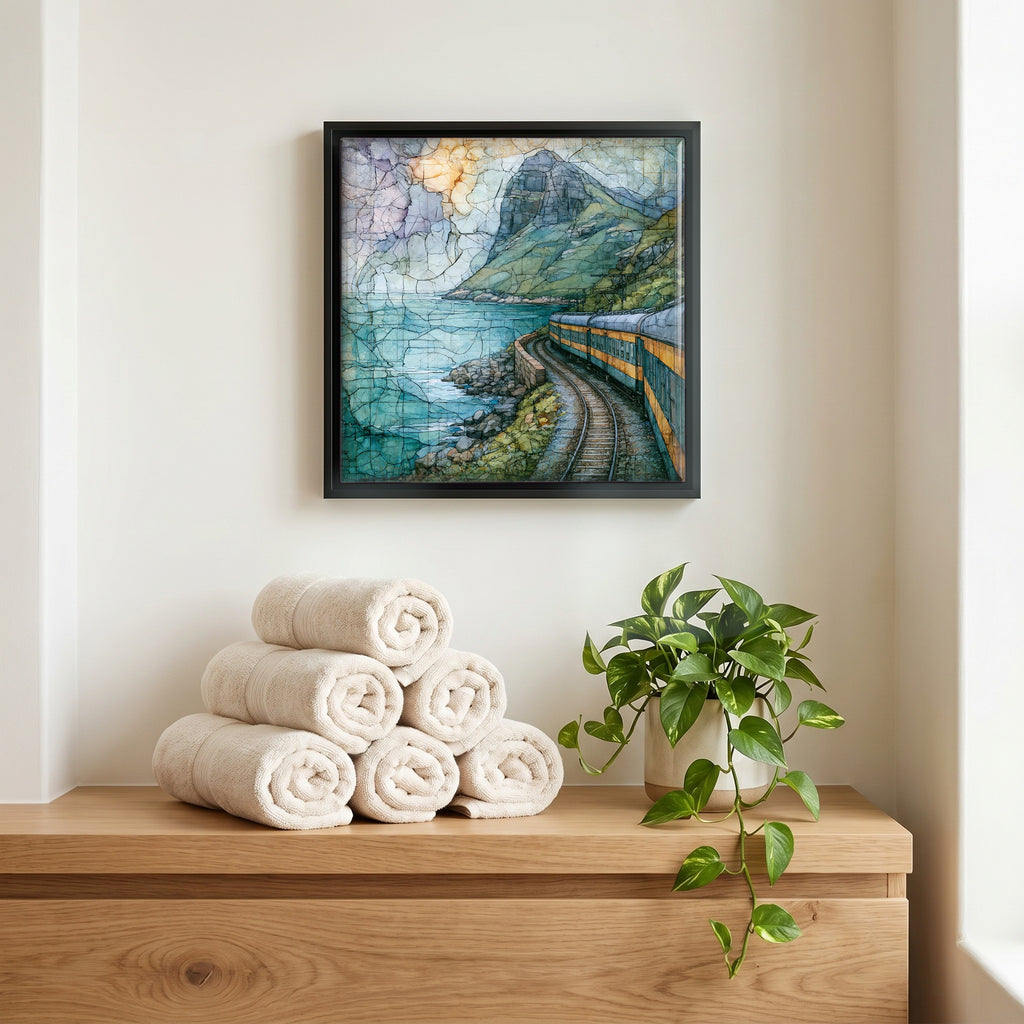 A quiet corner of the bath.