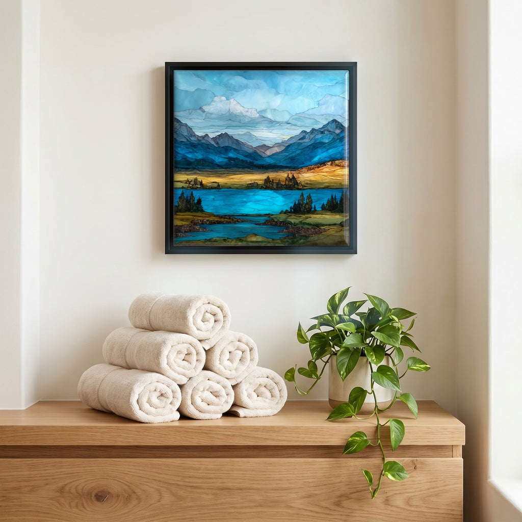 A quiet corner of the bath.