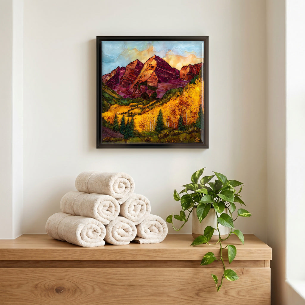 A quiet corner of the bath.