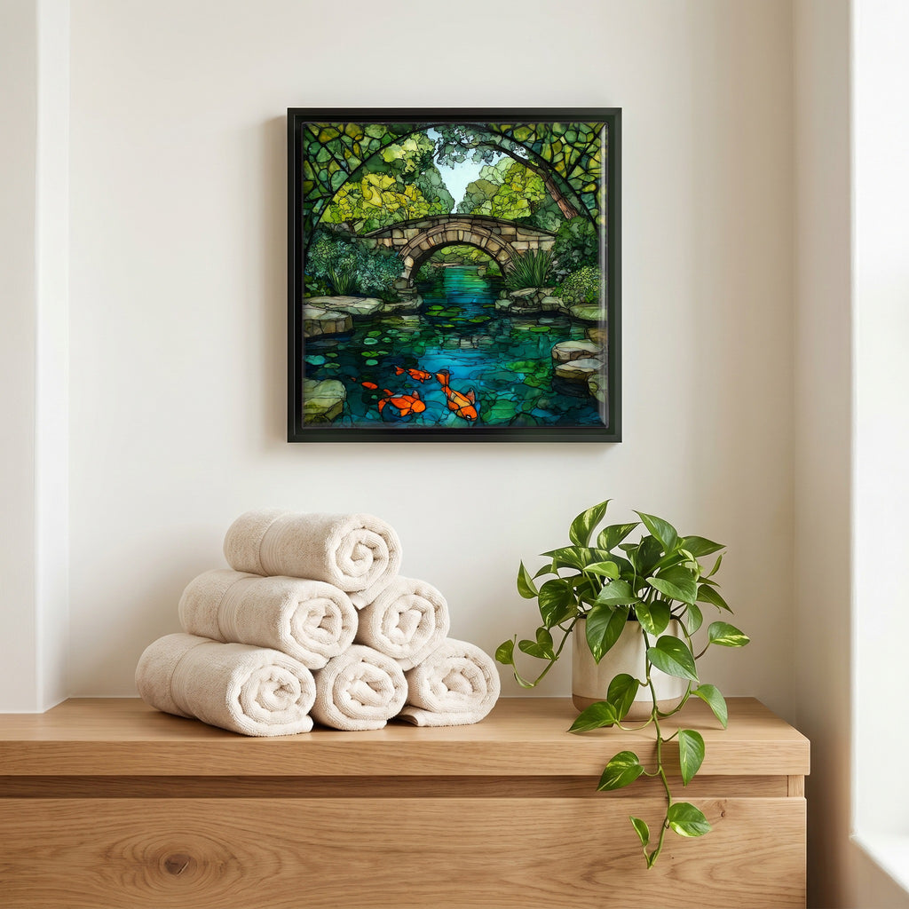 A quiet corner of the bath.