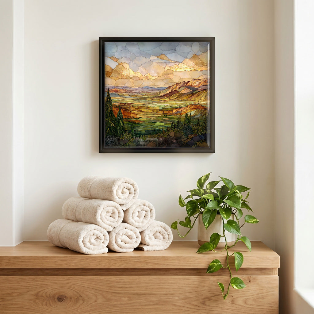 A quiet corner of the bath.