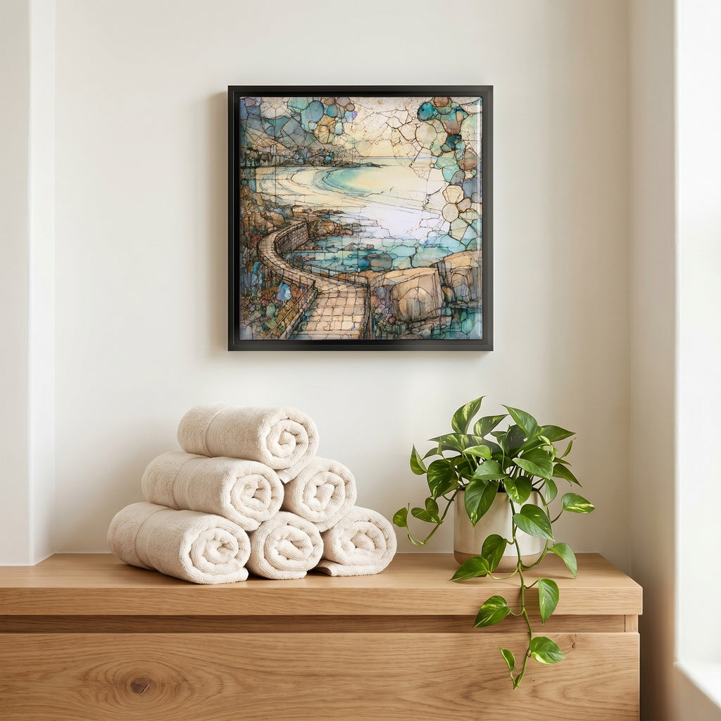 A quiet corner of the bath.