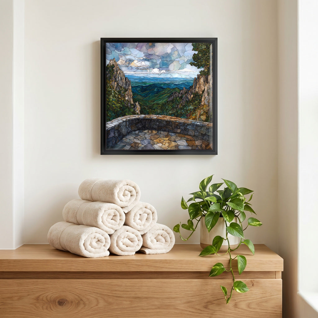 A quiet corner of the bath.