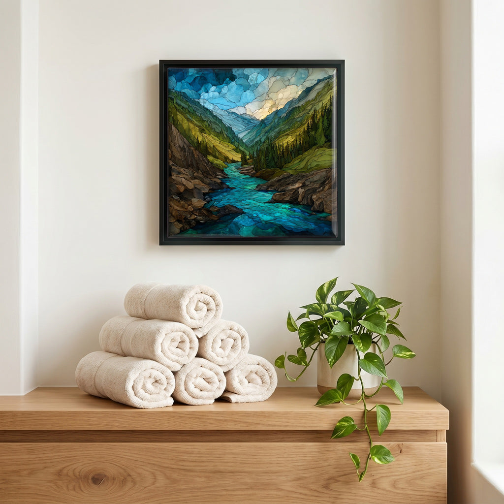 A quiet corner of the bath.