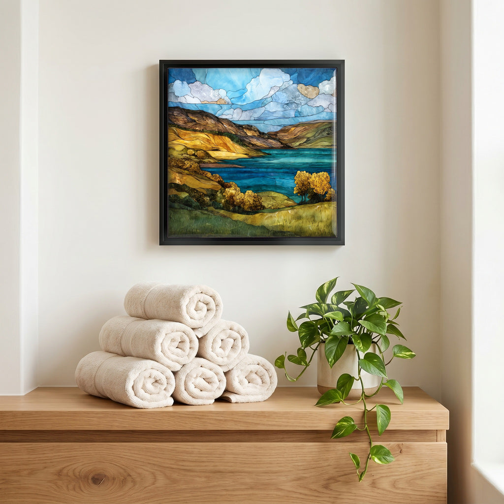 A quiet corner of the bath.