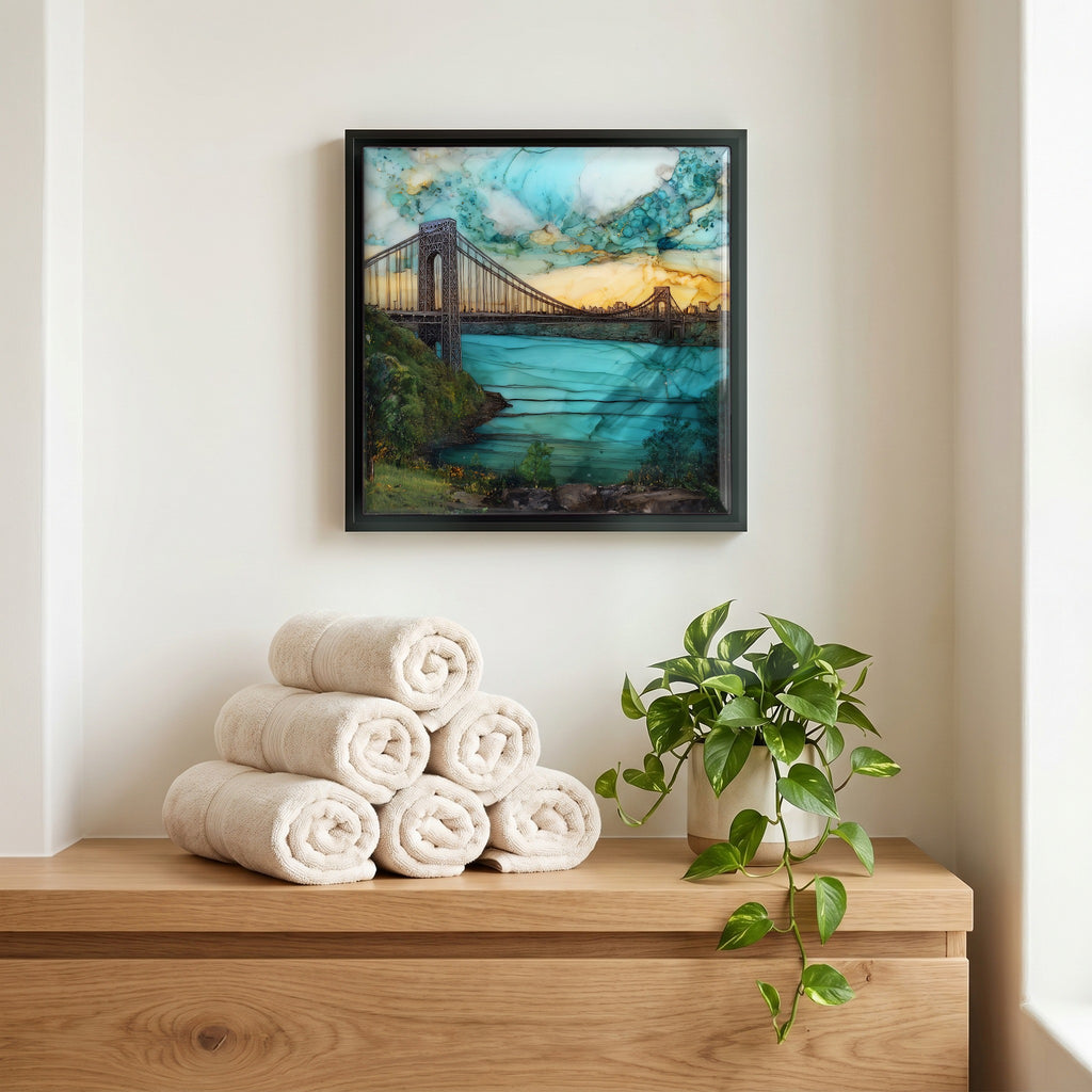 A quiet corner of the bath.