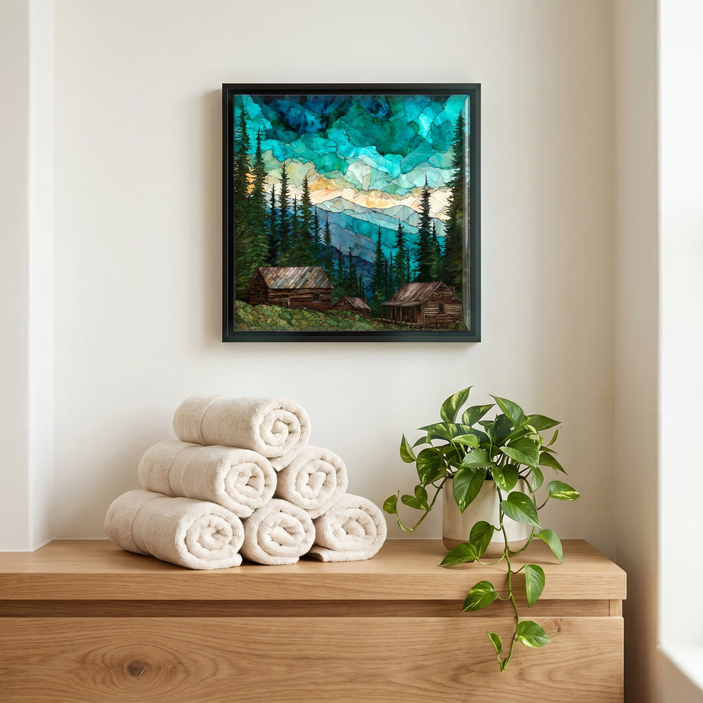 A quiet corner of the bath.