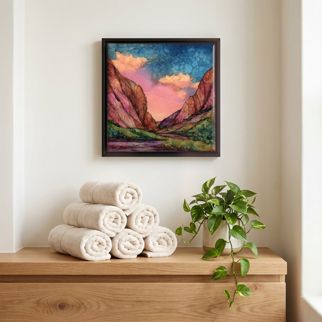 A quiet corner of the bath.