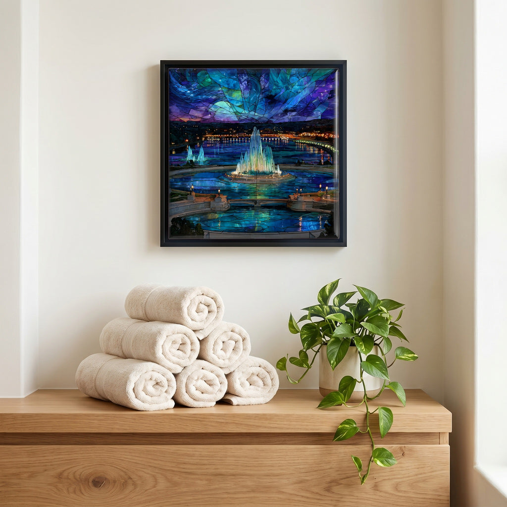 A quiet corner of the bath.