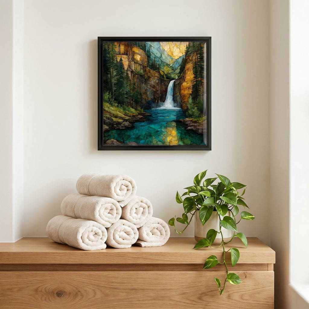 A quiet corner of the bath.