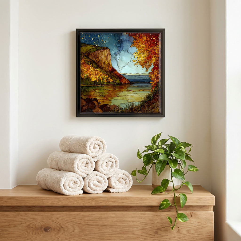 A quiet corner of the bath.