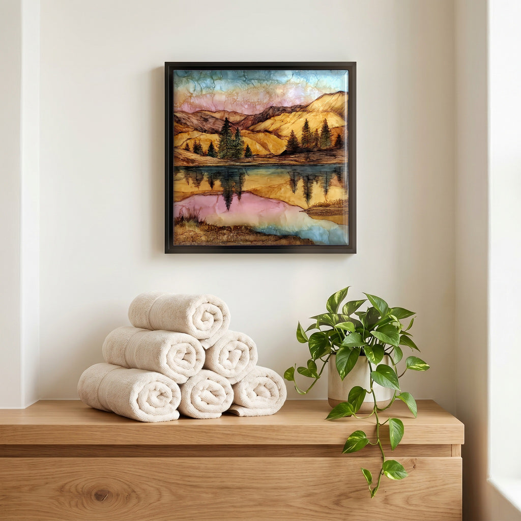 A quiet corner of the bath.