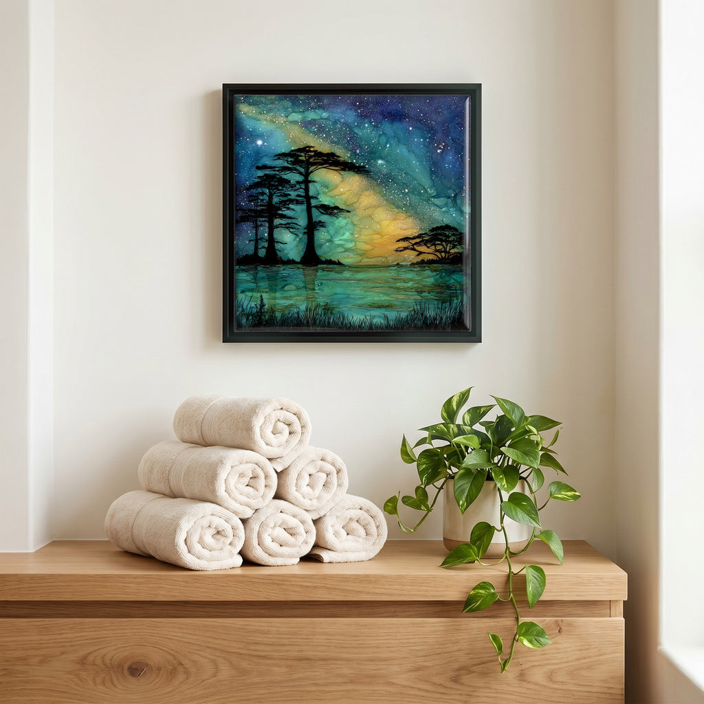 A quiet corner of the bath.