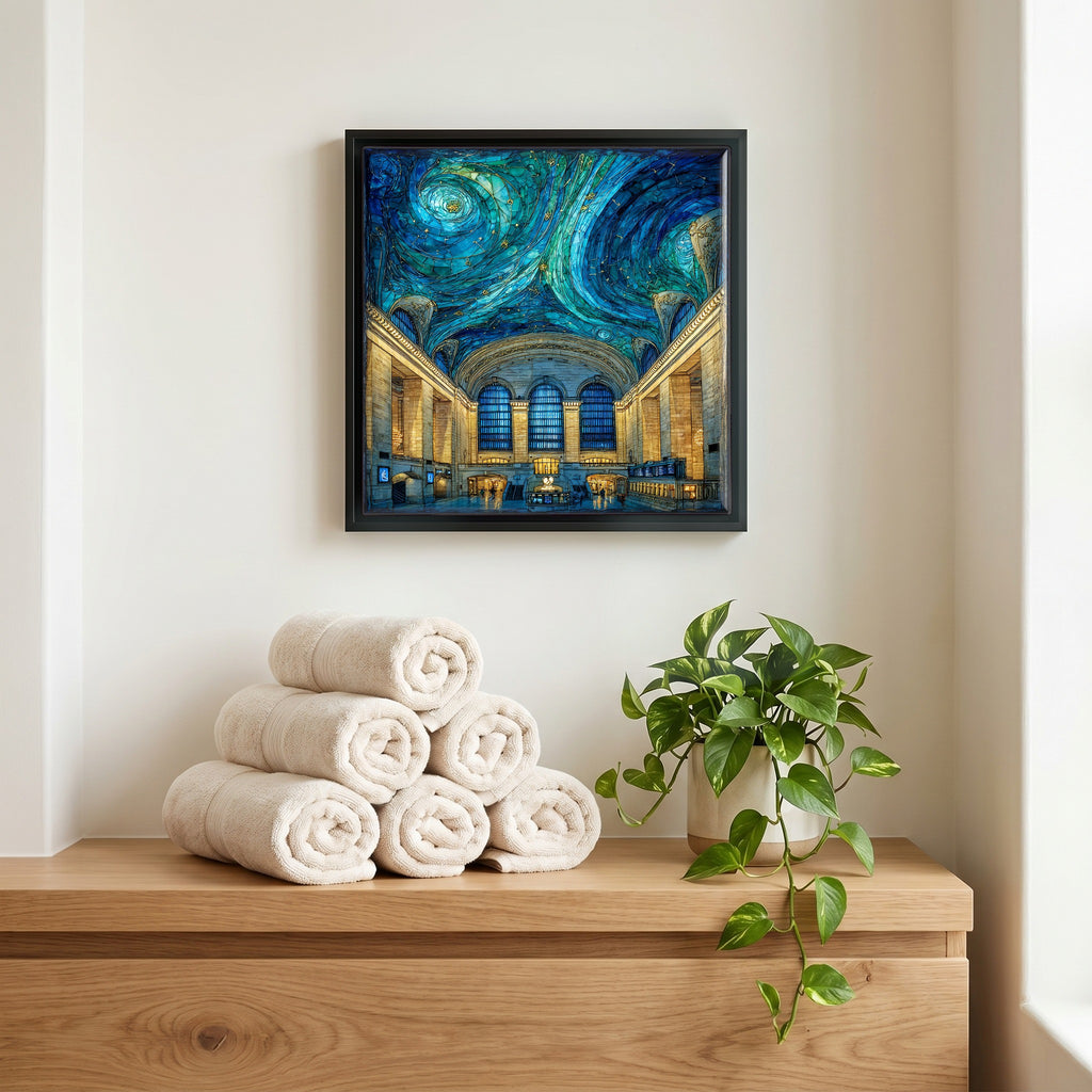 A quiet corner of the bath.
