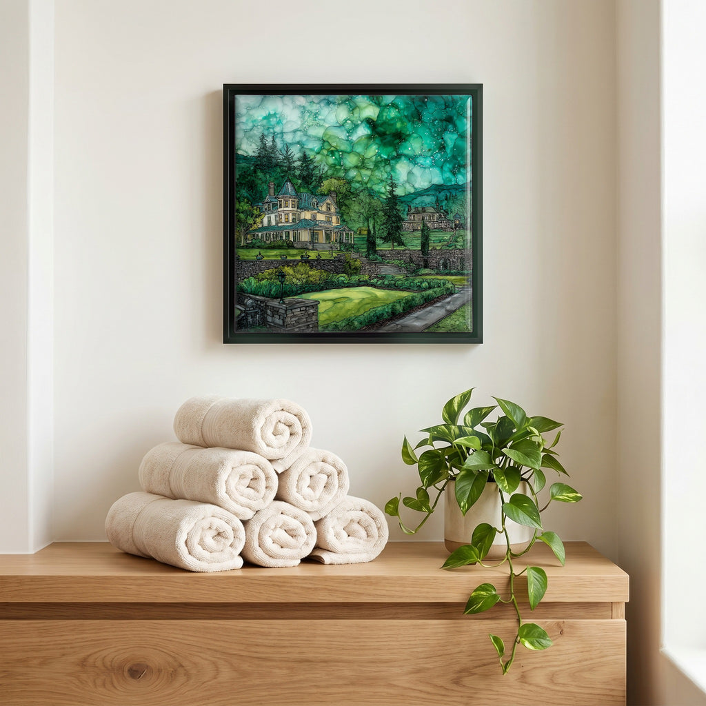 A quiet corner of the bath.