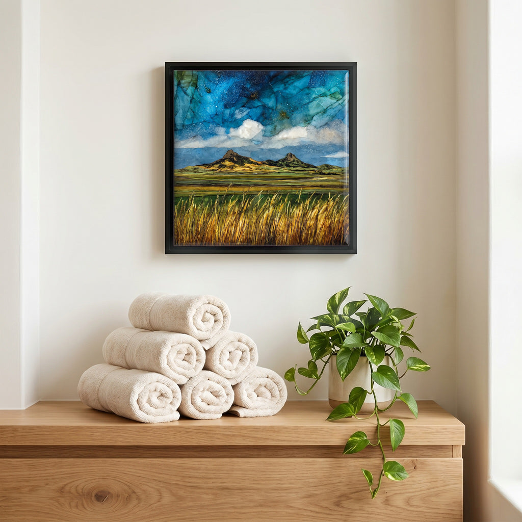 A quiet corner of the bath.