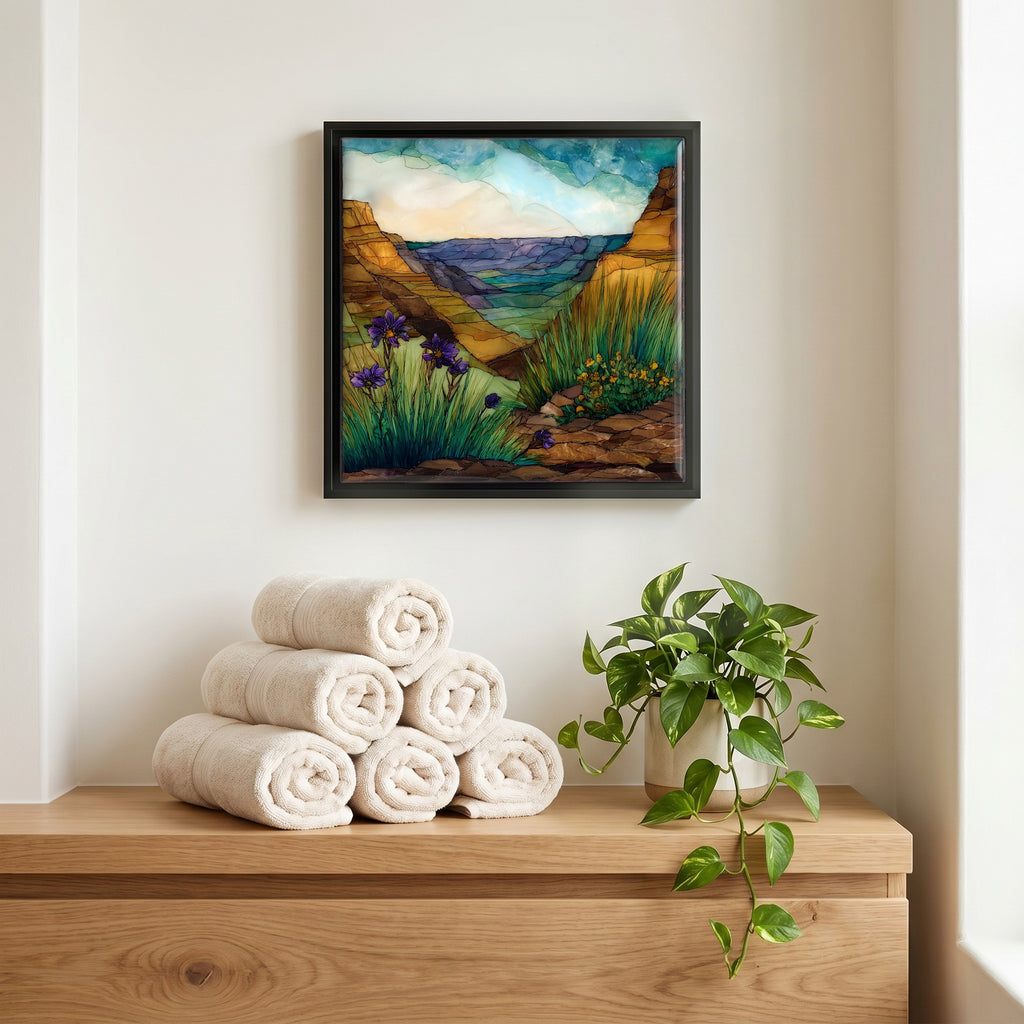 A quiet corner of the bath.