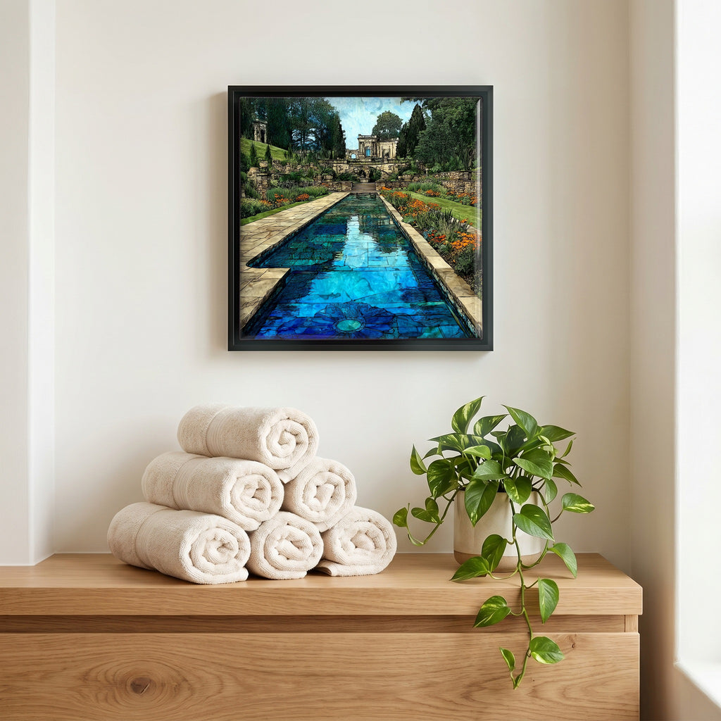 A quiet corner of the bath.
