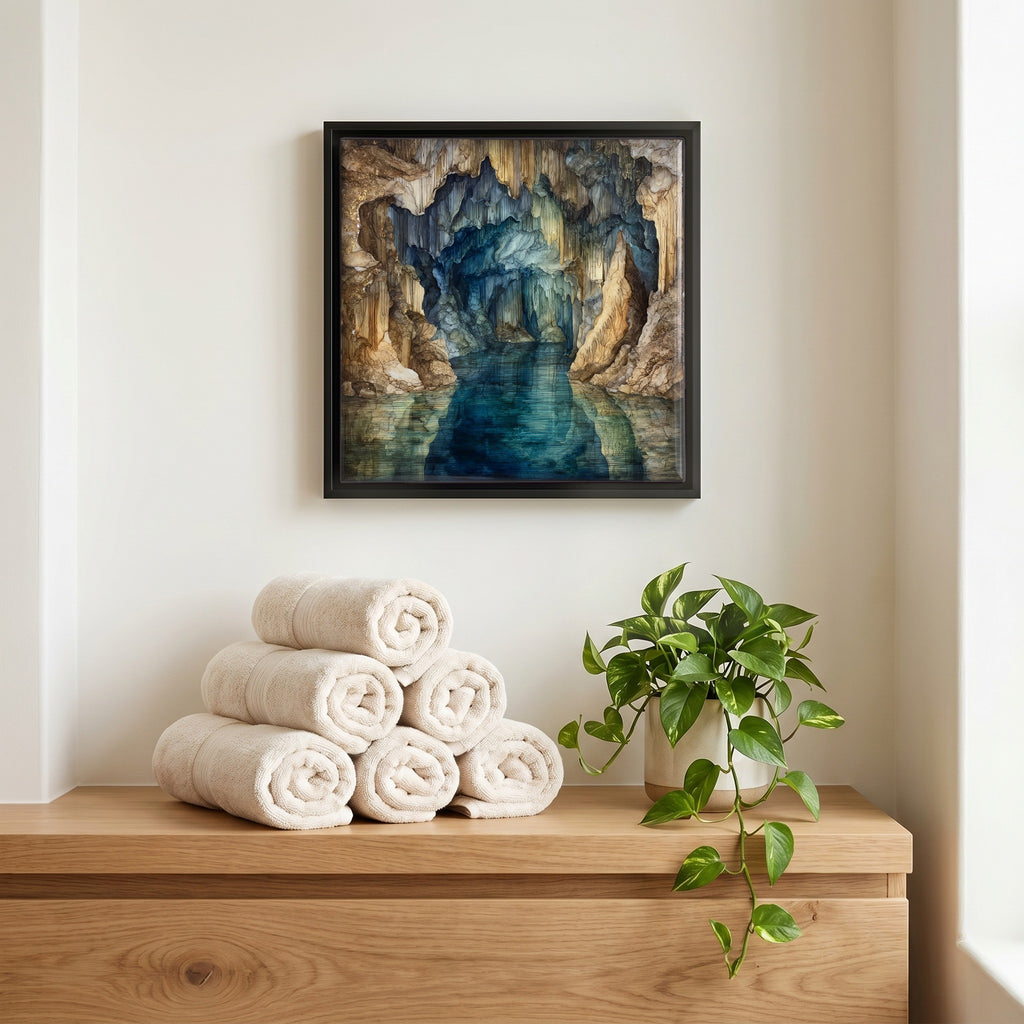 A quiet corner of the bath.