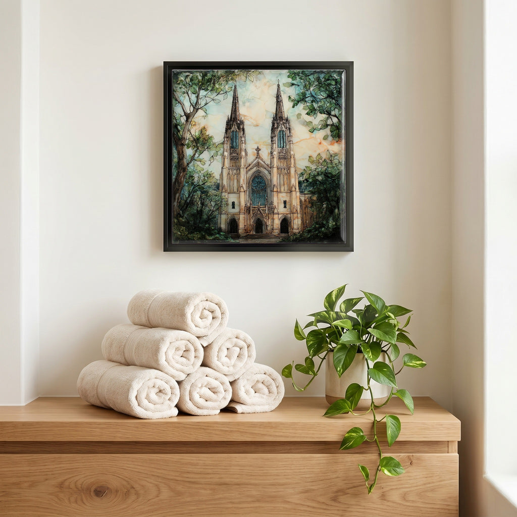 A quiet corner of the bath.