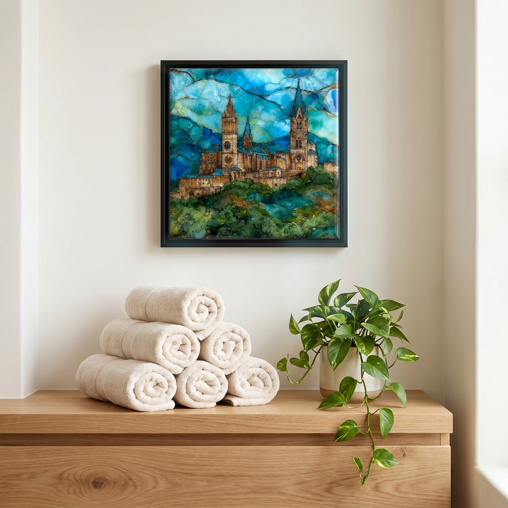 A quiet corner of the bath.