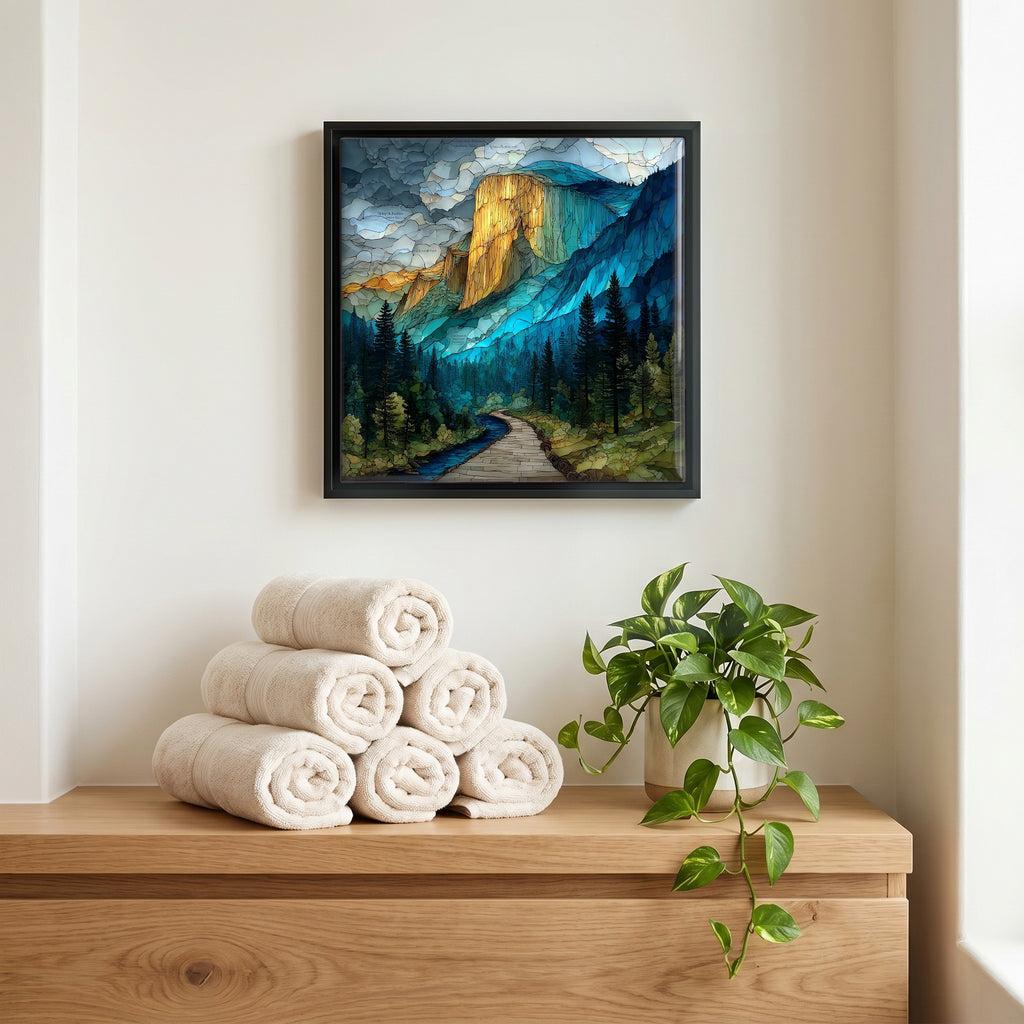 A quiet corner of the bath.
