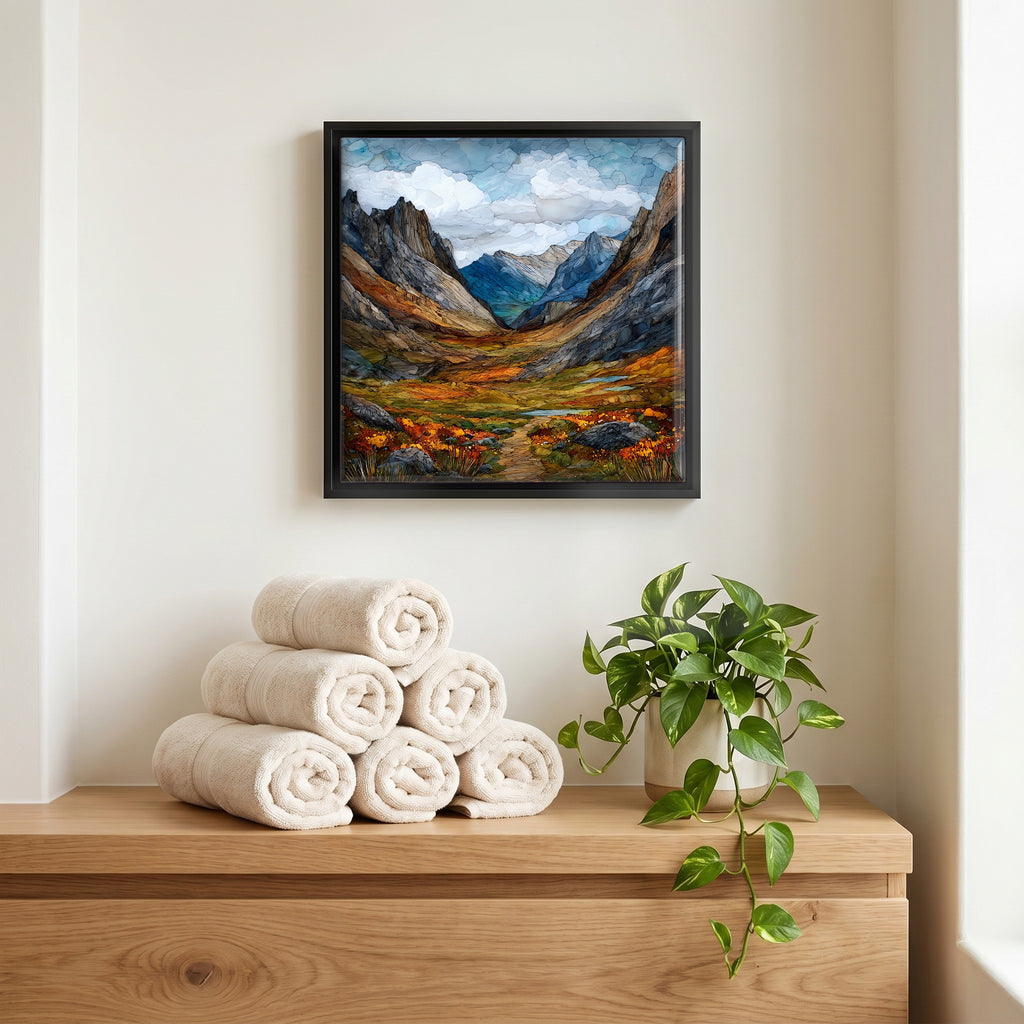 A quiet corner of the bath.