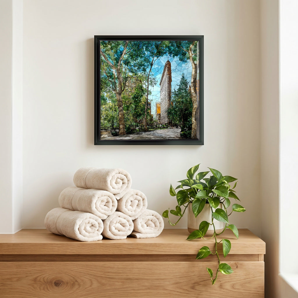 A quiet corner of the bath.