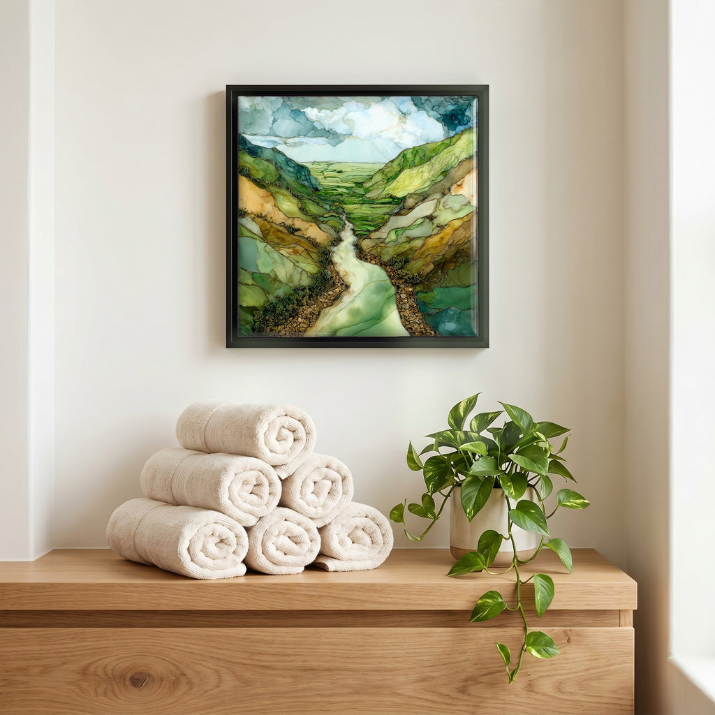 A quiet corner of the bath.