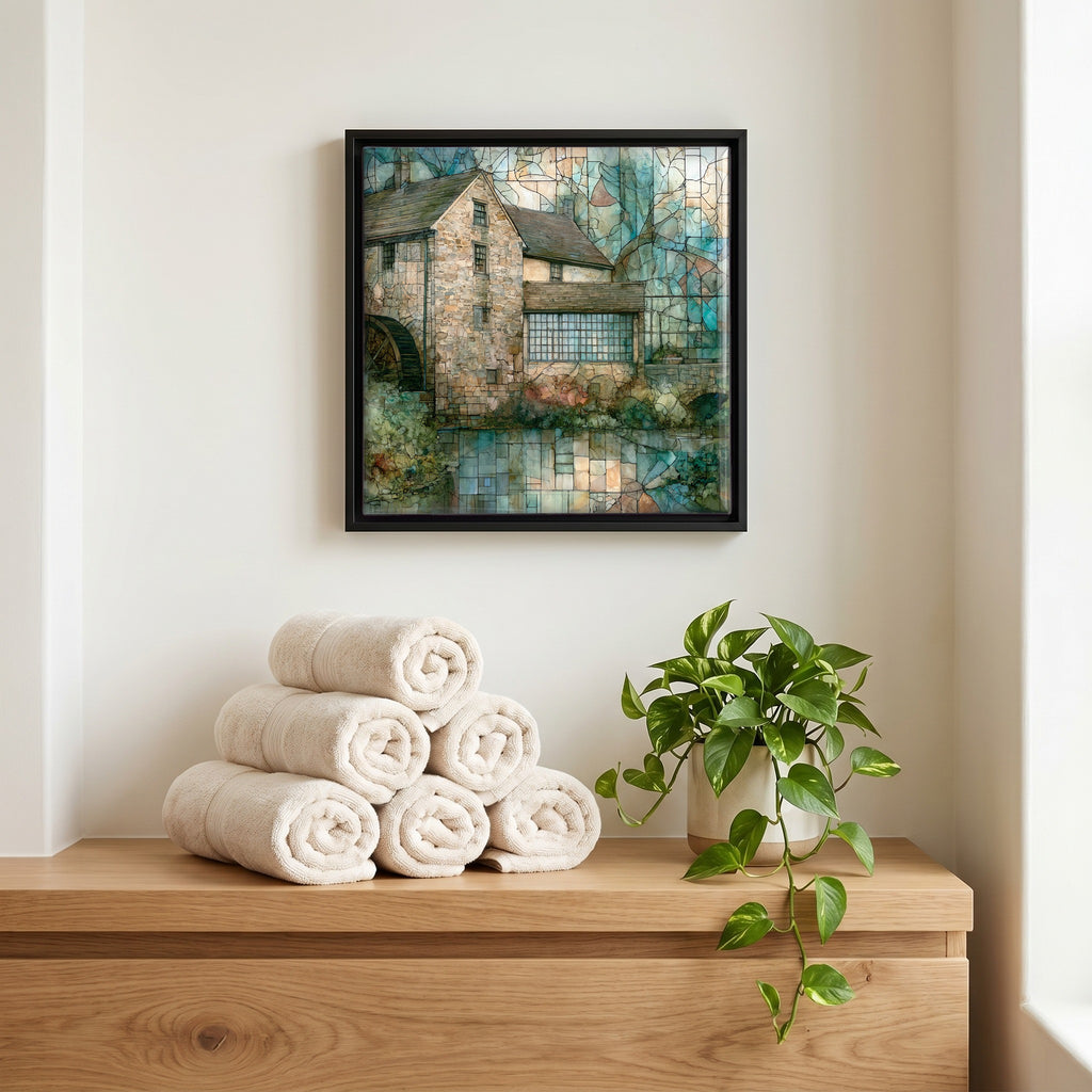 A quiet corner of the bath.