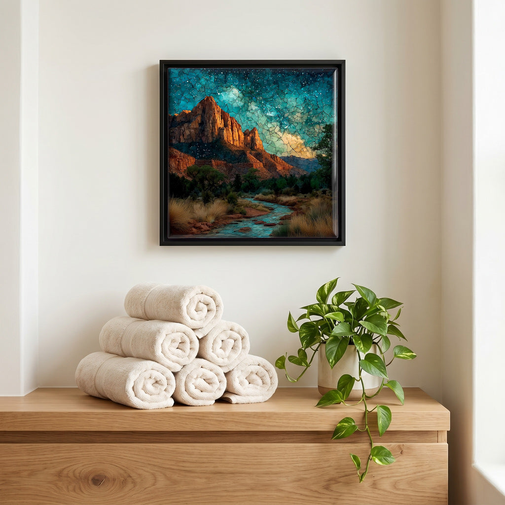 A quiet corner of the bath.