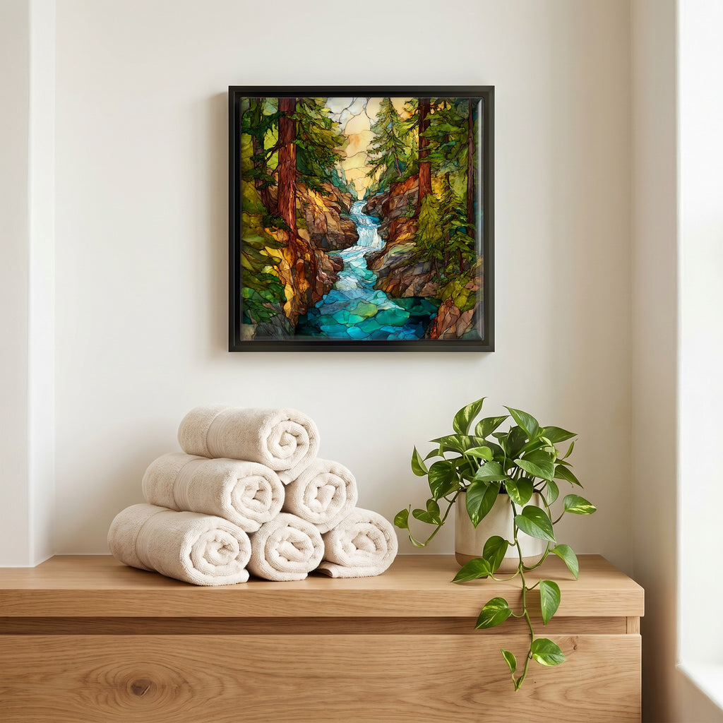 A quiet corner of the bath.