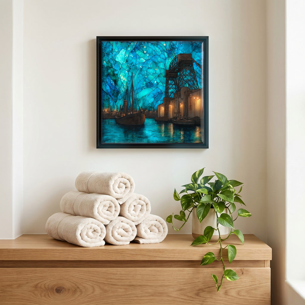 A quiet corner of the bath.