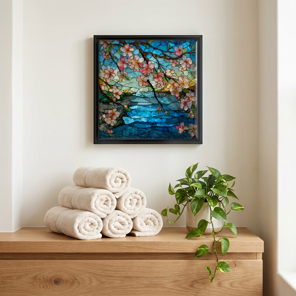 A quiet corner of the bath.