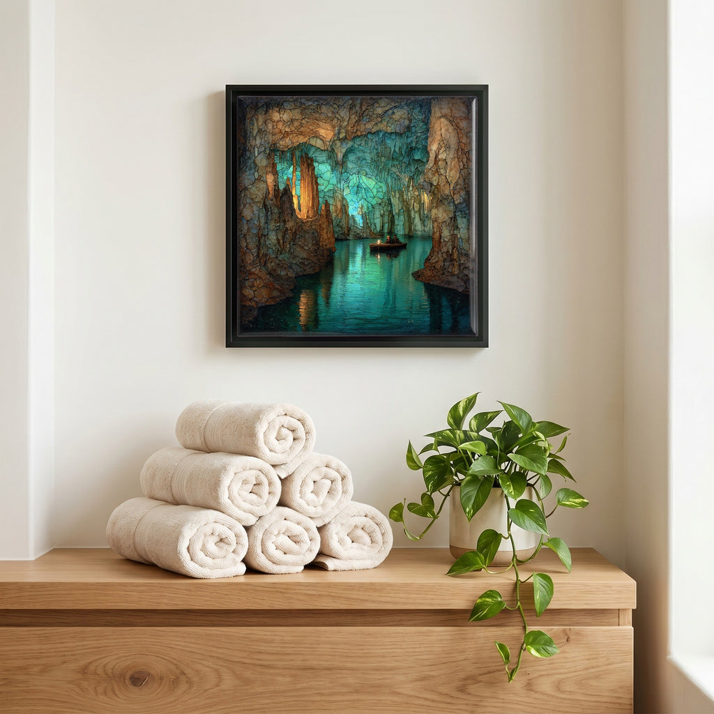 A quiet corner of the bath.
