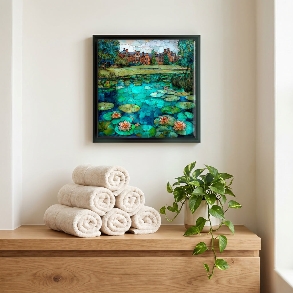A quiet corner of the bath.