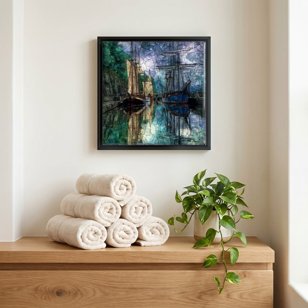 A quiet corner of the bath.