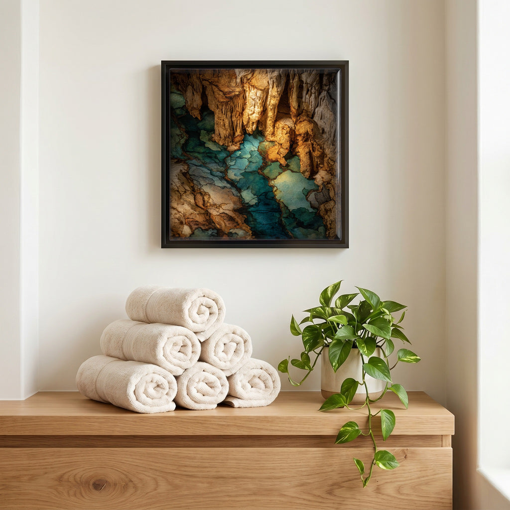 A quiet corner of the bath.