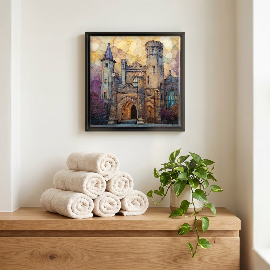 A quiet corner of the bath.