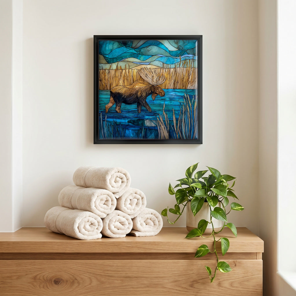 A quiet corner of the bath.