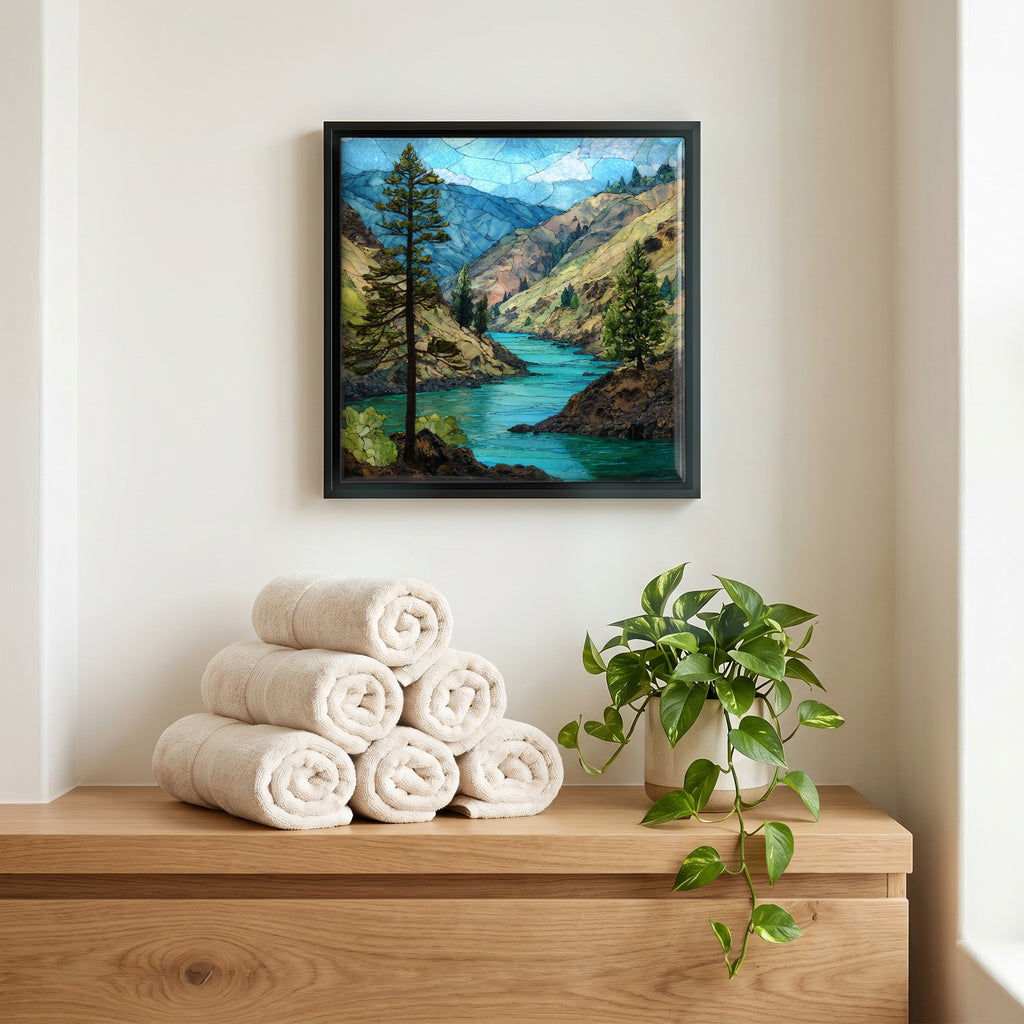 A quiet corner of the bath.
