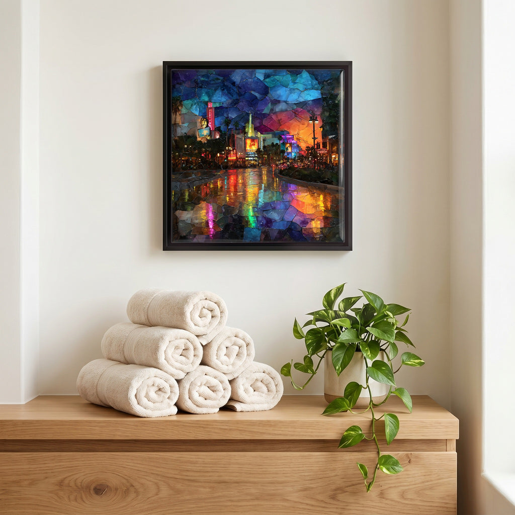 A quiet corner of the bath.