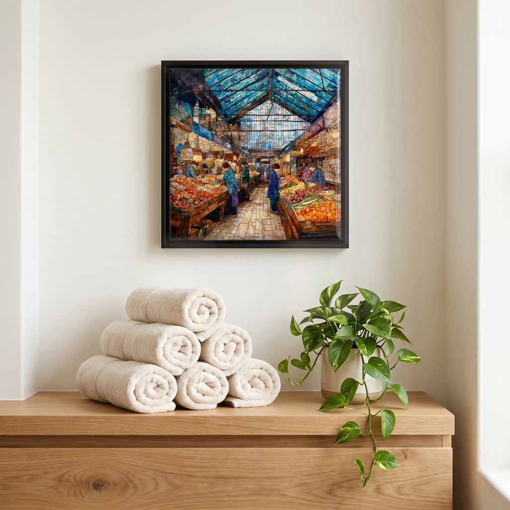 A quiet corner of the bath.