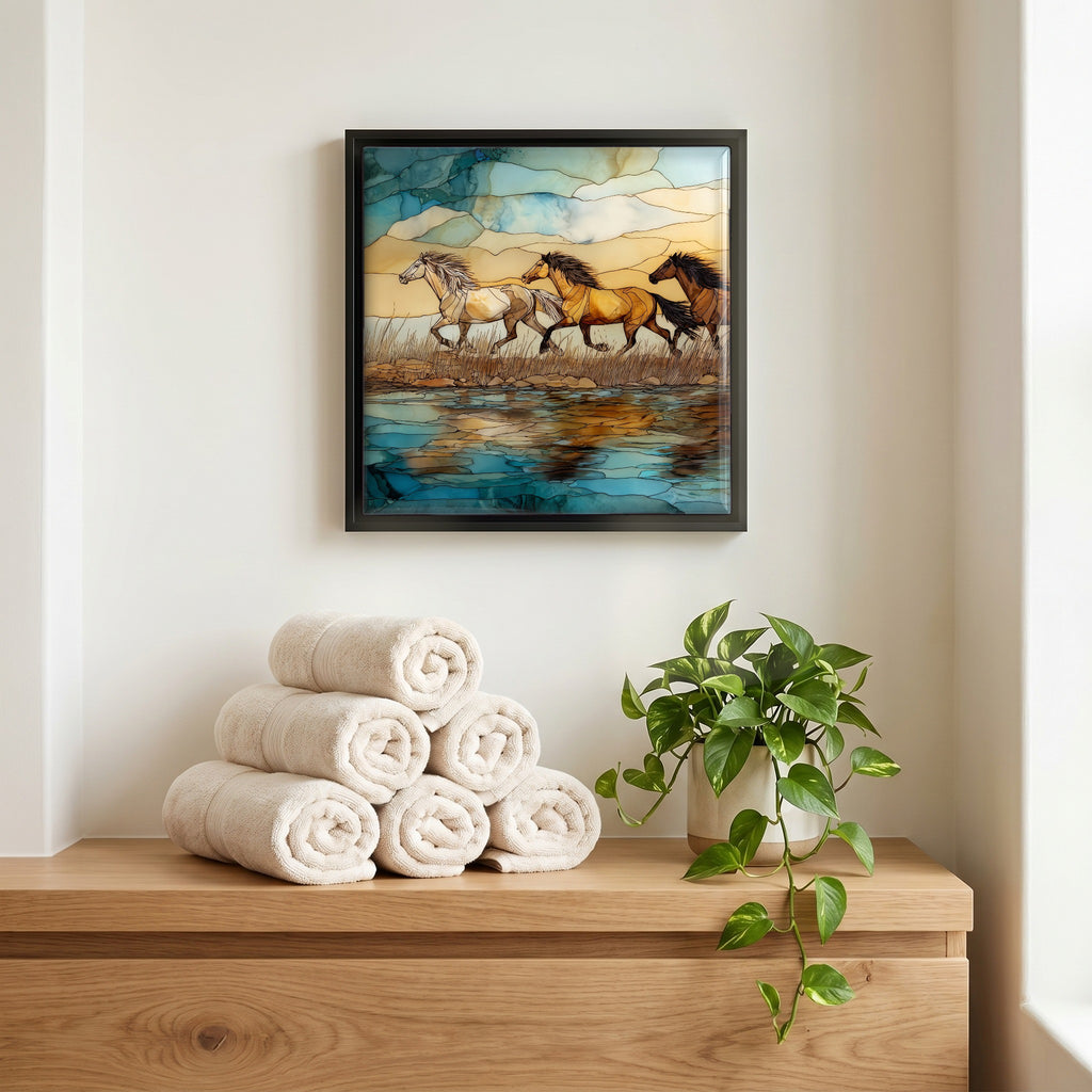 A quiet corner of the bath.