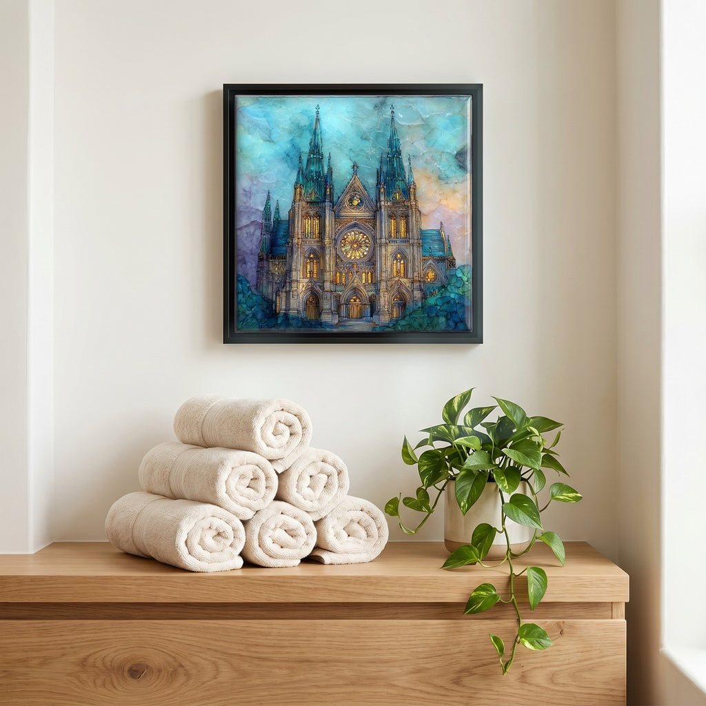 A quiet corner of the bath.