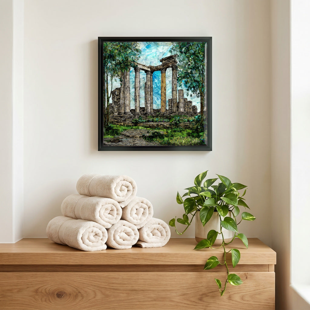 A quiet corner of the bath.