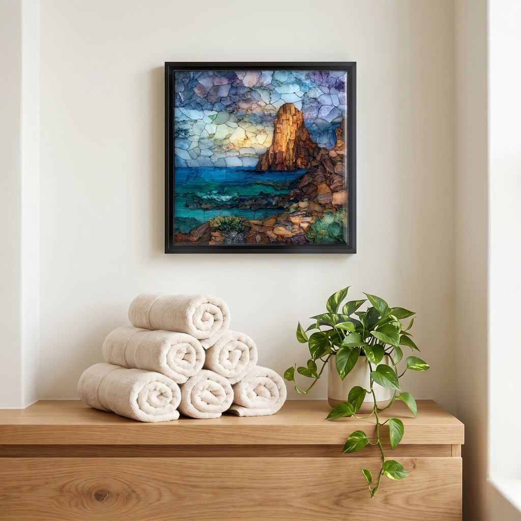 A quiet corner of the bath.