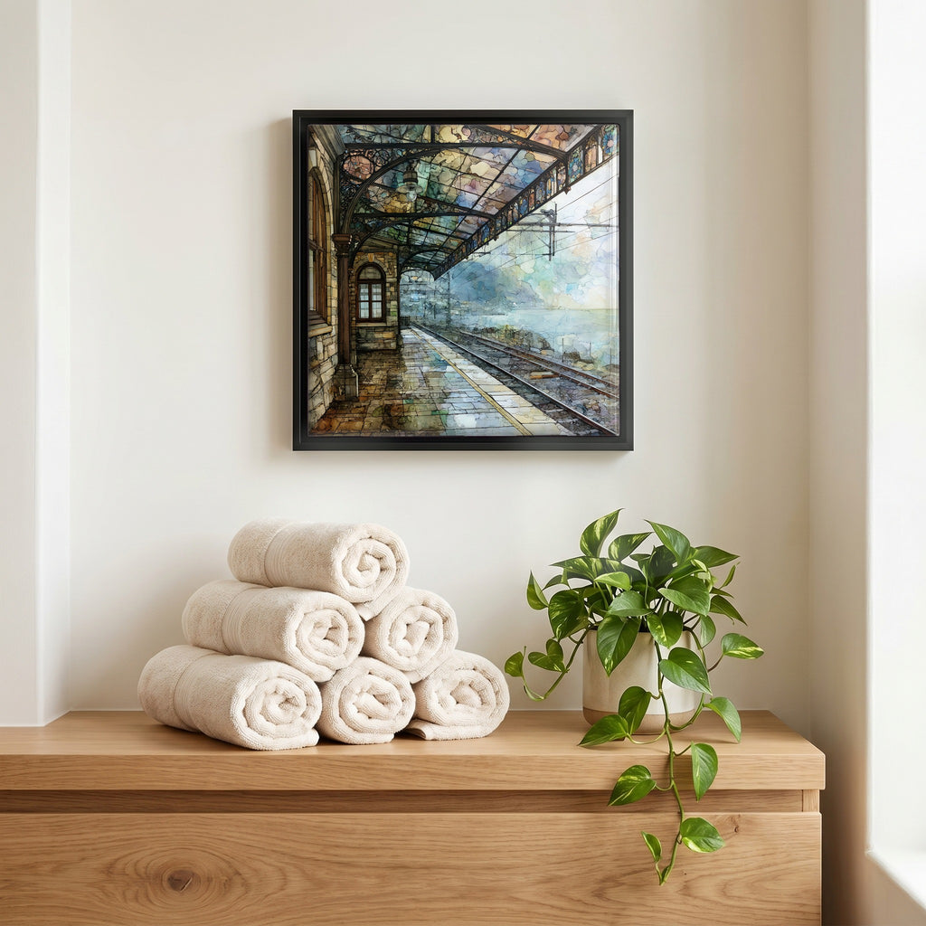 A quiet corner of the bath.