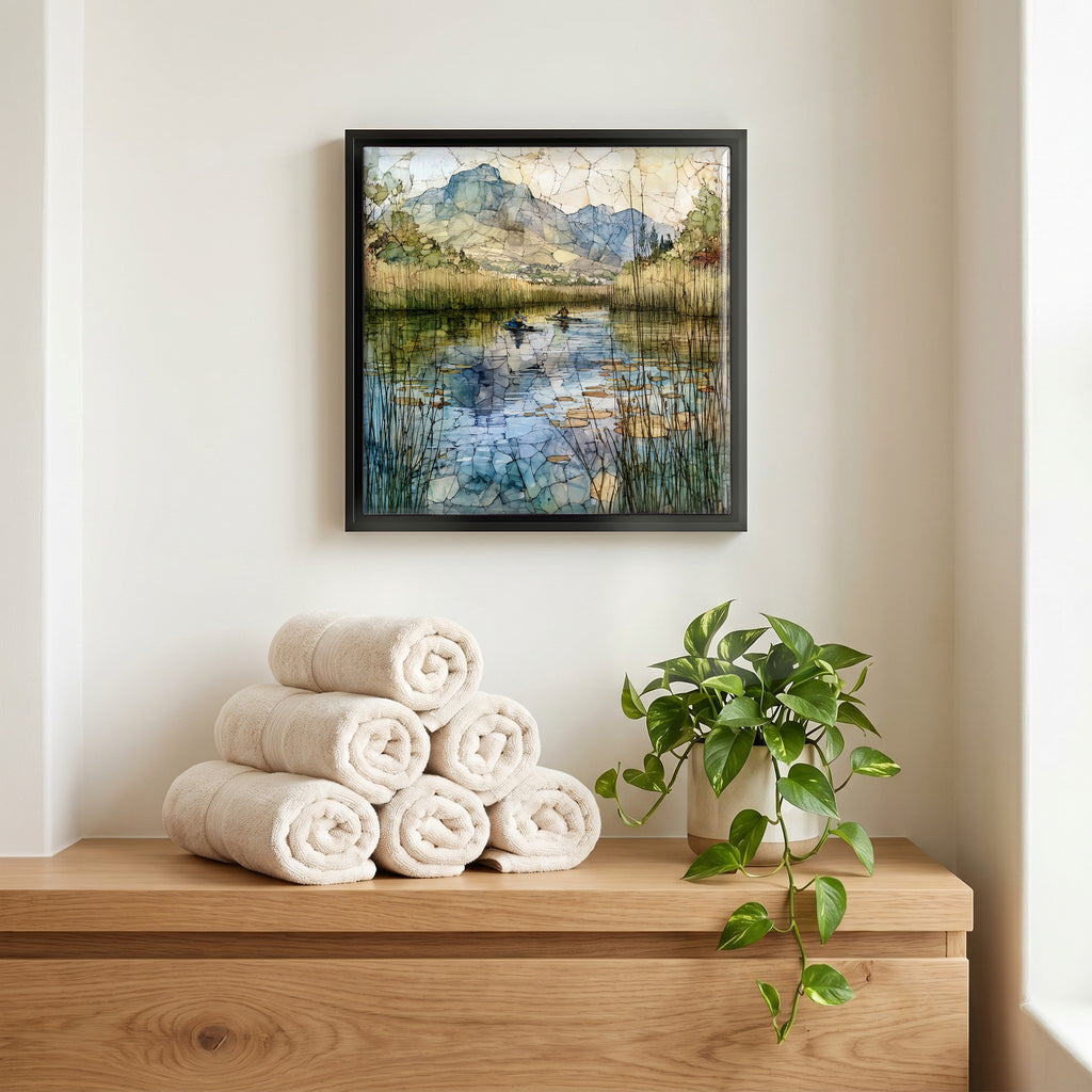A quiet corner of the bath.